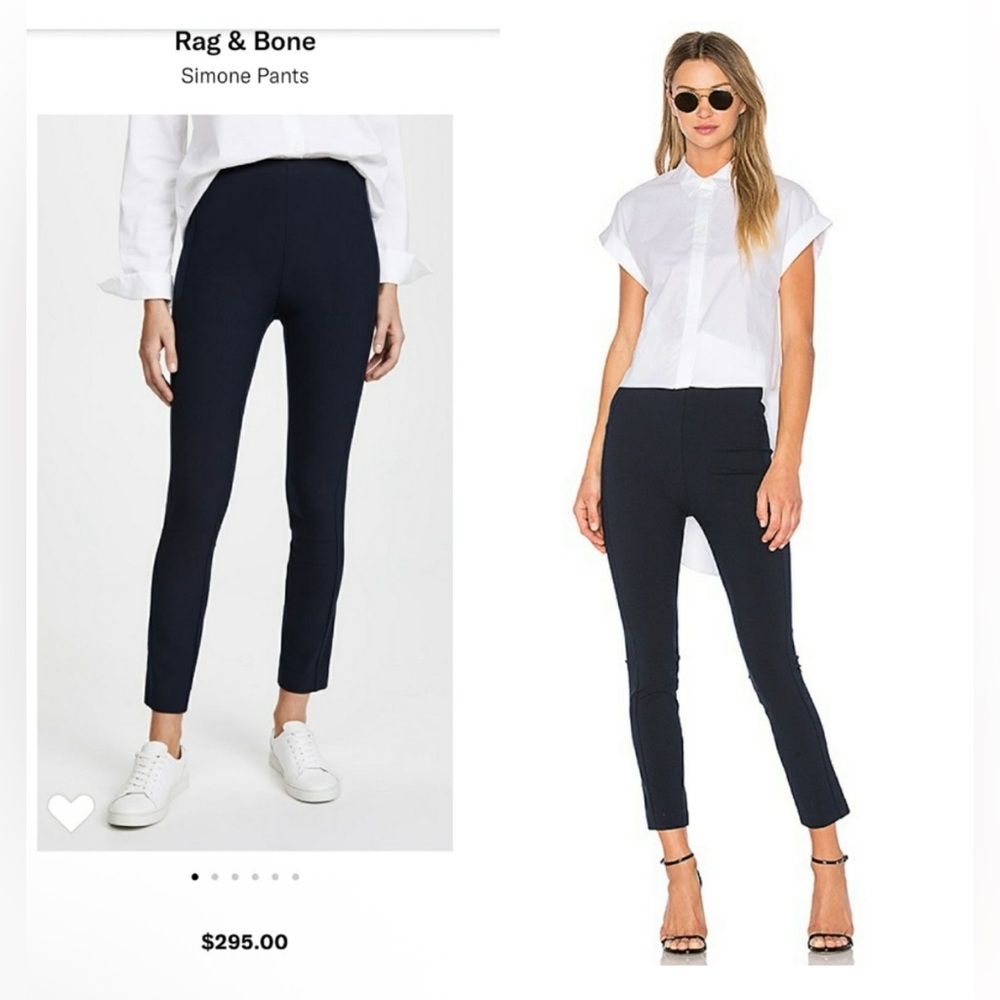 rag & bone Simone Pants Navy Size 8